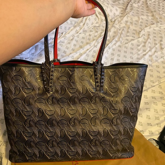 Christian Louboutin Cabata large Tote Bag with pouch - Picture 6 of 17